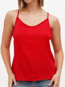 Майка Sassofono модель A272-SC-1830_красный Фото