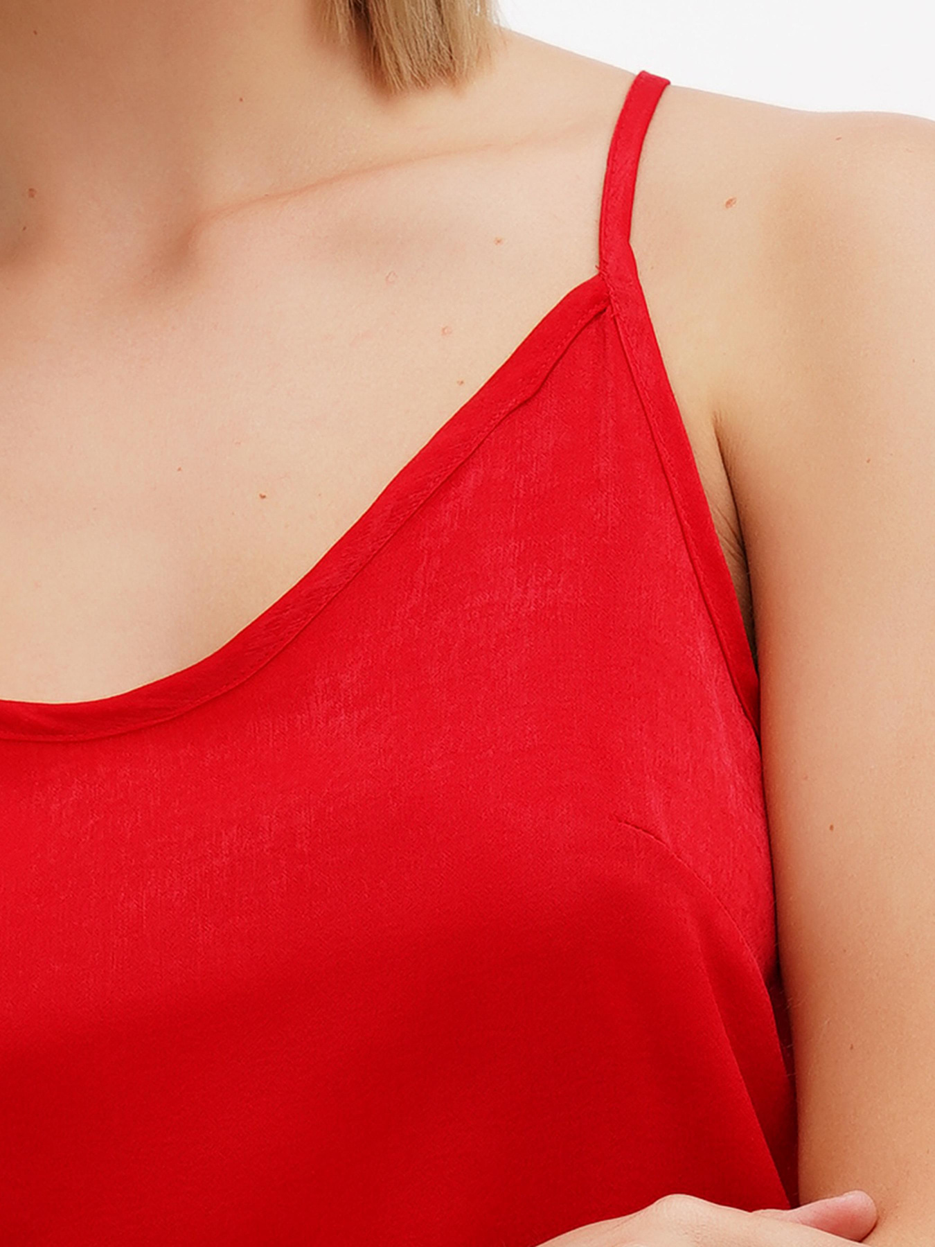 Майка Sassofono модель A272-SC-1830_красный Фото