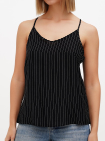 Майка Sassofono модель A272-SC-1831_чёрный Фото