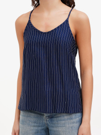 Майка Sassofono модель A272-SC-1831_тёмно-синий Фото