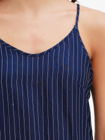 Майка Sassofono модель A272-SC-1831_тёмно-синий Фото