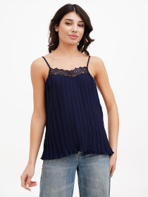 Майка Sassofono модель A272-SC-1832_тёмно-синий Фото