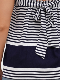 Майка Sassofono модель A272-SC-1833_тёмно-синий Фото