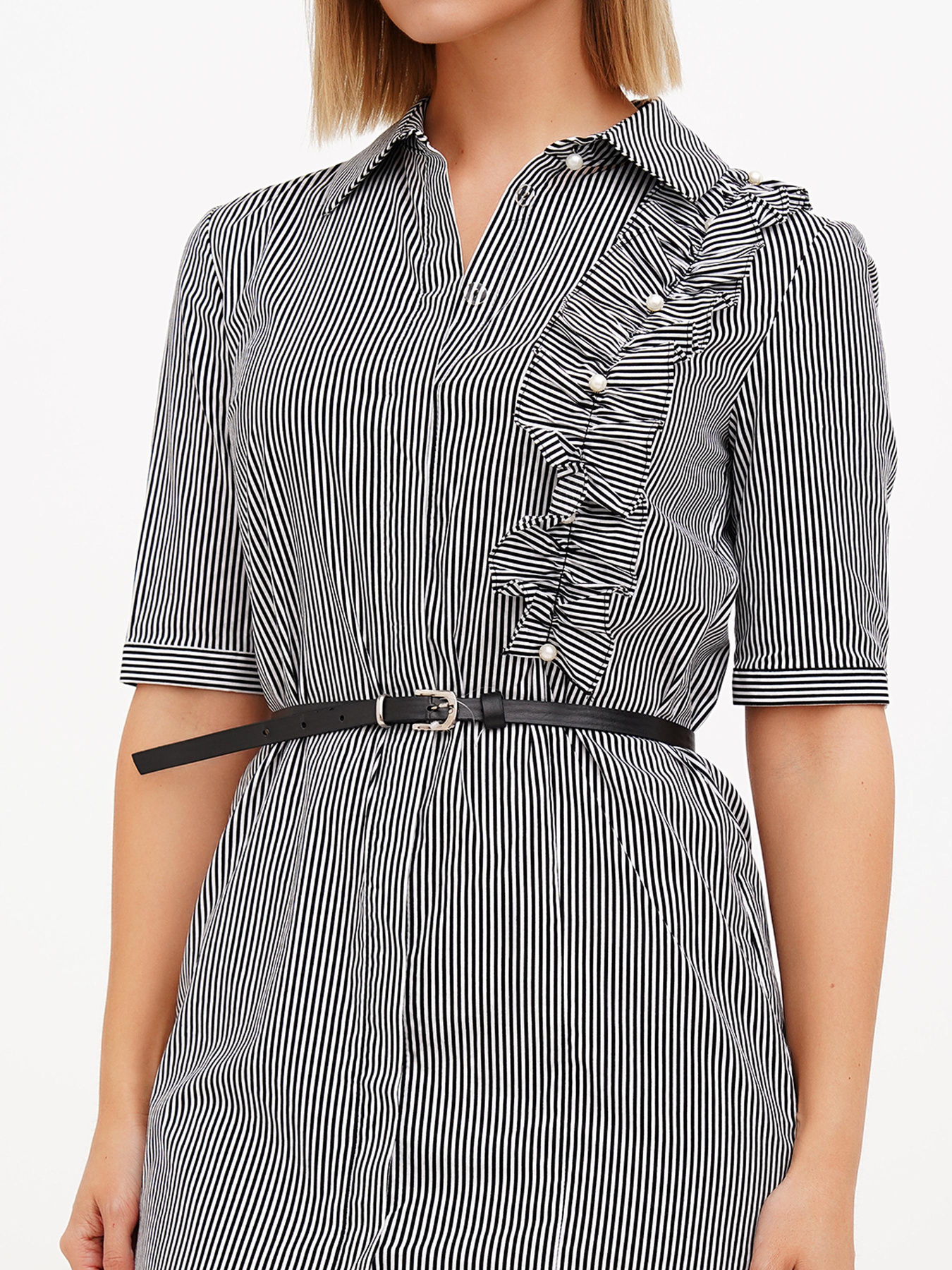 Платье мини Sassofono модель A272-SC-1850_чёрный Фото