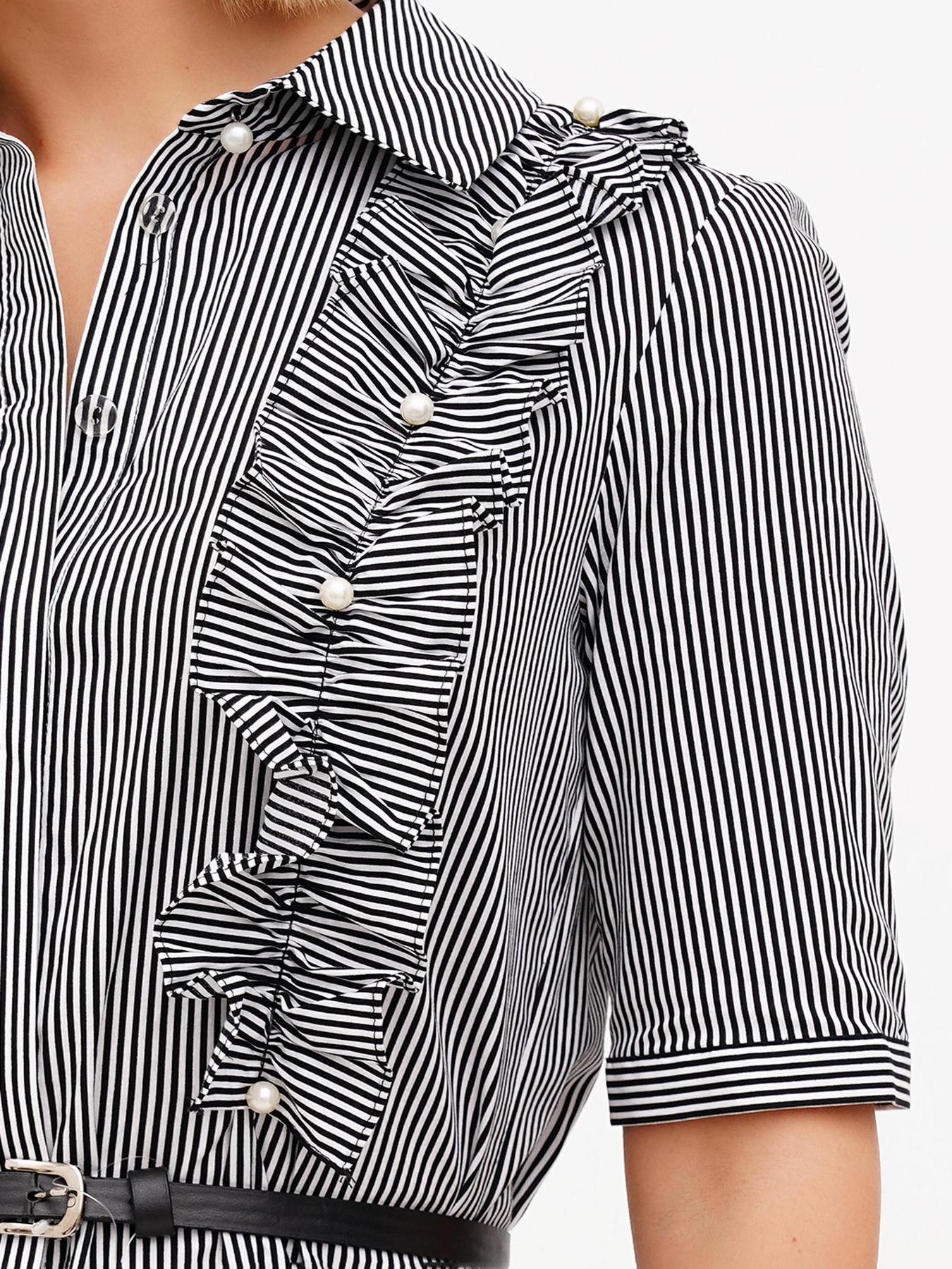 Платье мини Sassofono модель A272-SC-1850_чёрный Фото