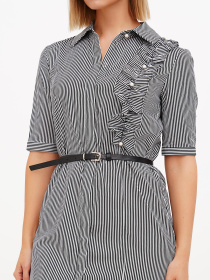 Платье мини Sassofono модель A272-SC-1850_чёрный Платье мини Sassofono модель A272-SC-1850_чёрный Фото