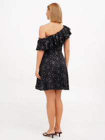 Платье мини Sassofono модель A272-SC-1852_чёрный Фото