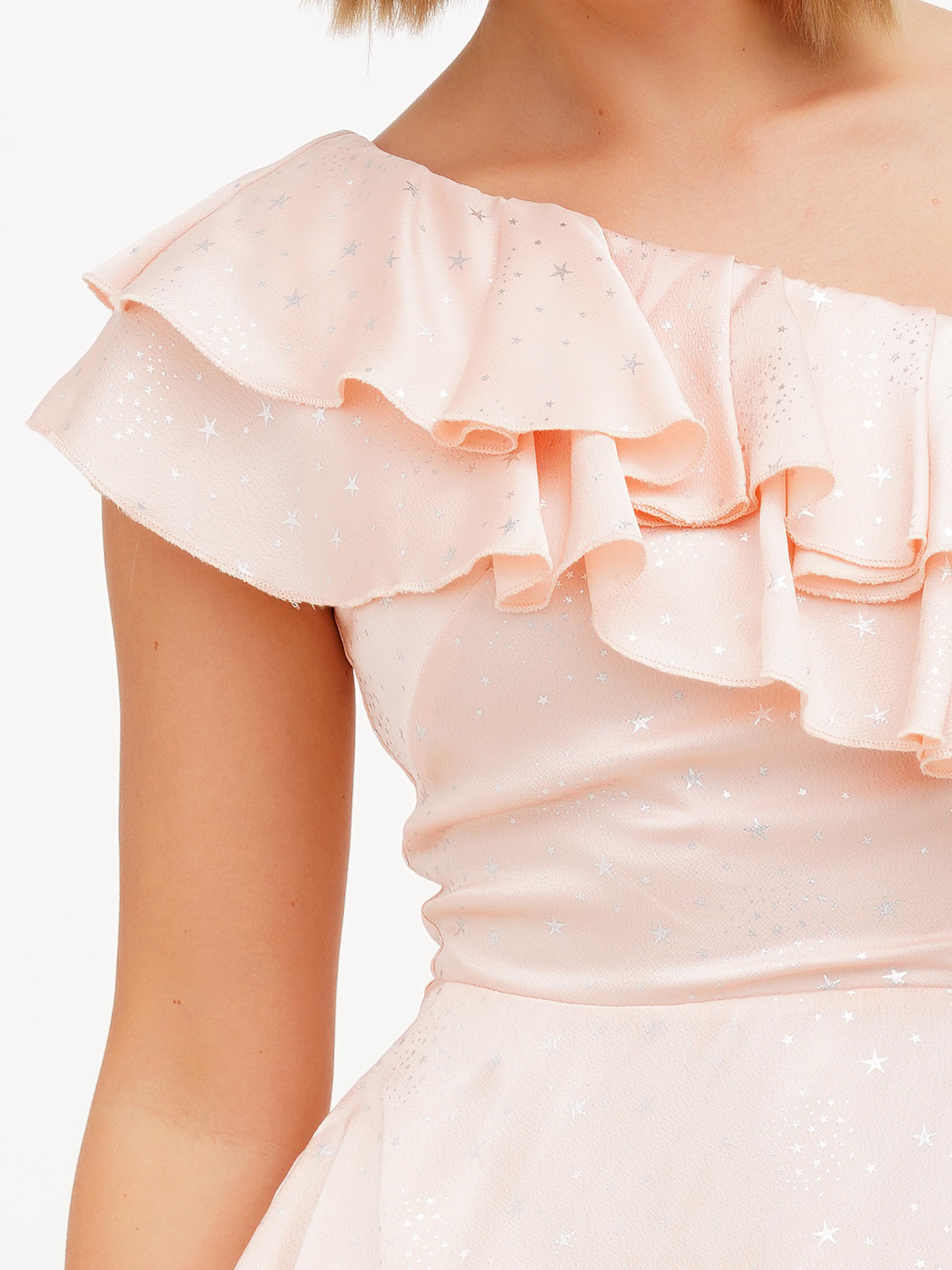 Сукня міні Sassofono модель A272-SC-1852_пудра Фото