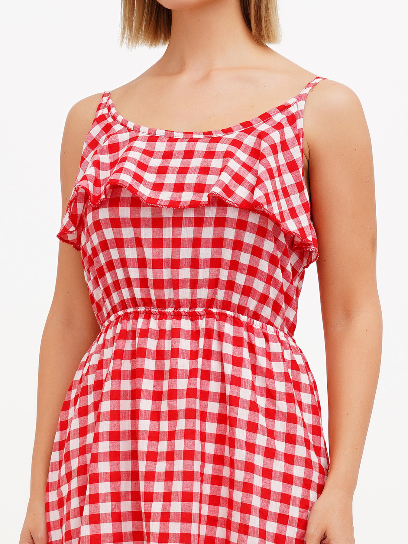 Сарафан Sassofono модель A272-SC-1860_красный Фото