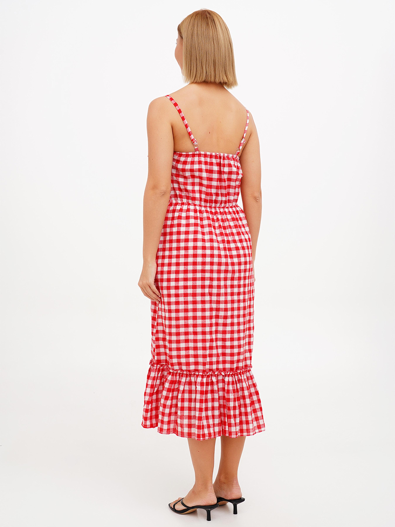 Сарафан Sassofono модель A272-SC-1860_красный Фото