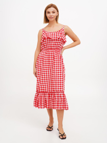 Сарафан Sassofono модель A272-SC-1860_красный Фото