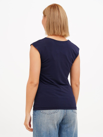 Майка Sassofono модель A272-SF-2079_тёмно-синий Фото