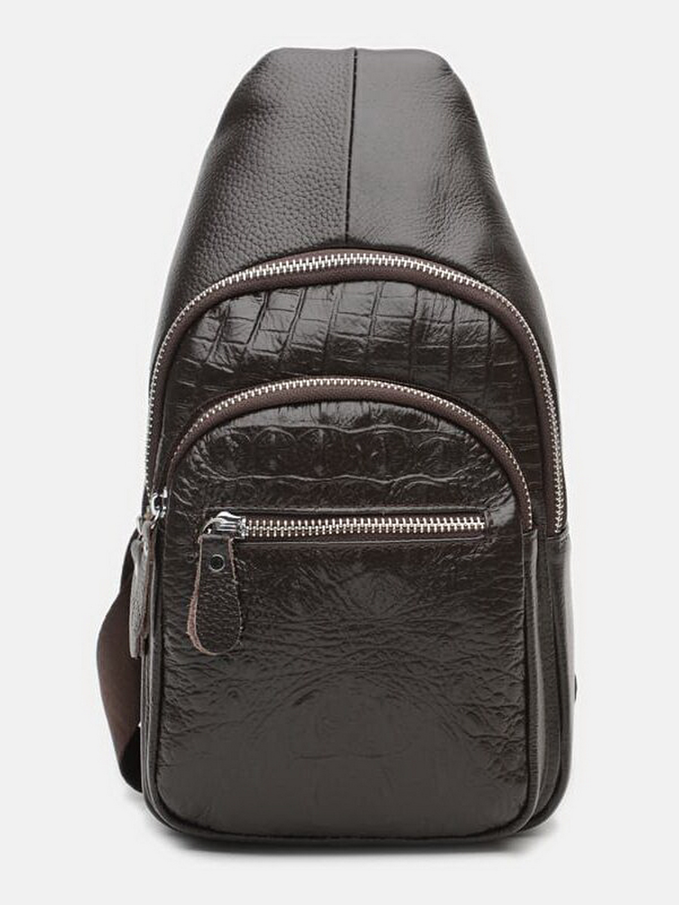 Кросс-боди Borsa Leather модель K1142-brown Фото