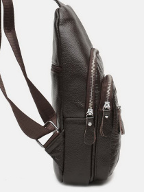 Крос-боді Borsa Leather модель K1142-brown Фото