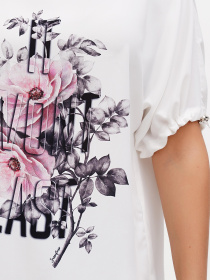 Блуза Sassofono модель A272-SF-1976_молочный_пудровый Фото