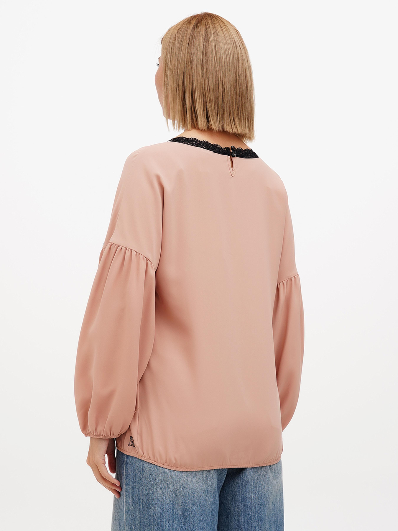 Блуза Sassofono модель A272-SF-2021_бежевый Фото