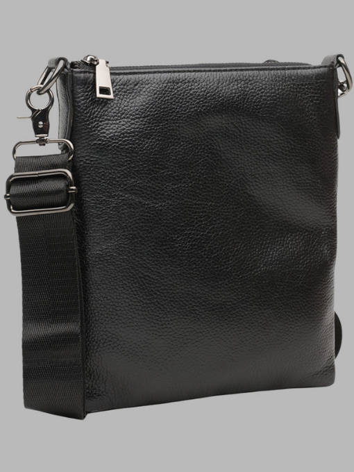 Кросс-боди Borsa Leather модель K1608-black Фото