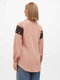Блуза Sassofono модель A272-SF-2022_бежевый Фото