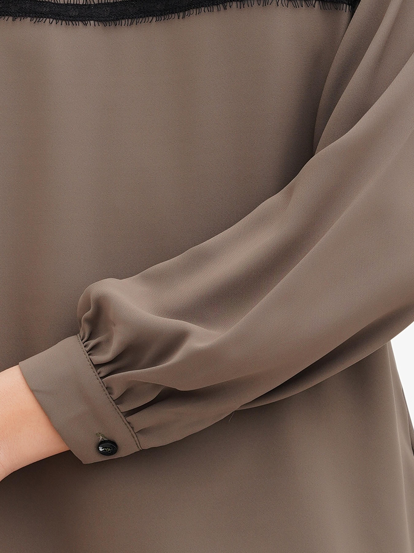 Блуза Sassofono модель A272-SF-2022_хаки Фото