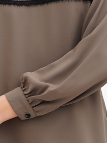 Блуза Sassofono модель A272-SF-2022_хаки Фото