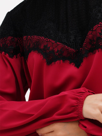 Блуза Sassofono модель A272-SF-2023_красный Фото