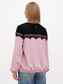 Блуза Sassofono модель A272-SF-2023_пудра Фото