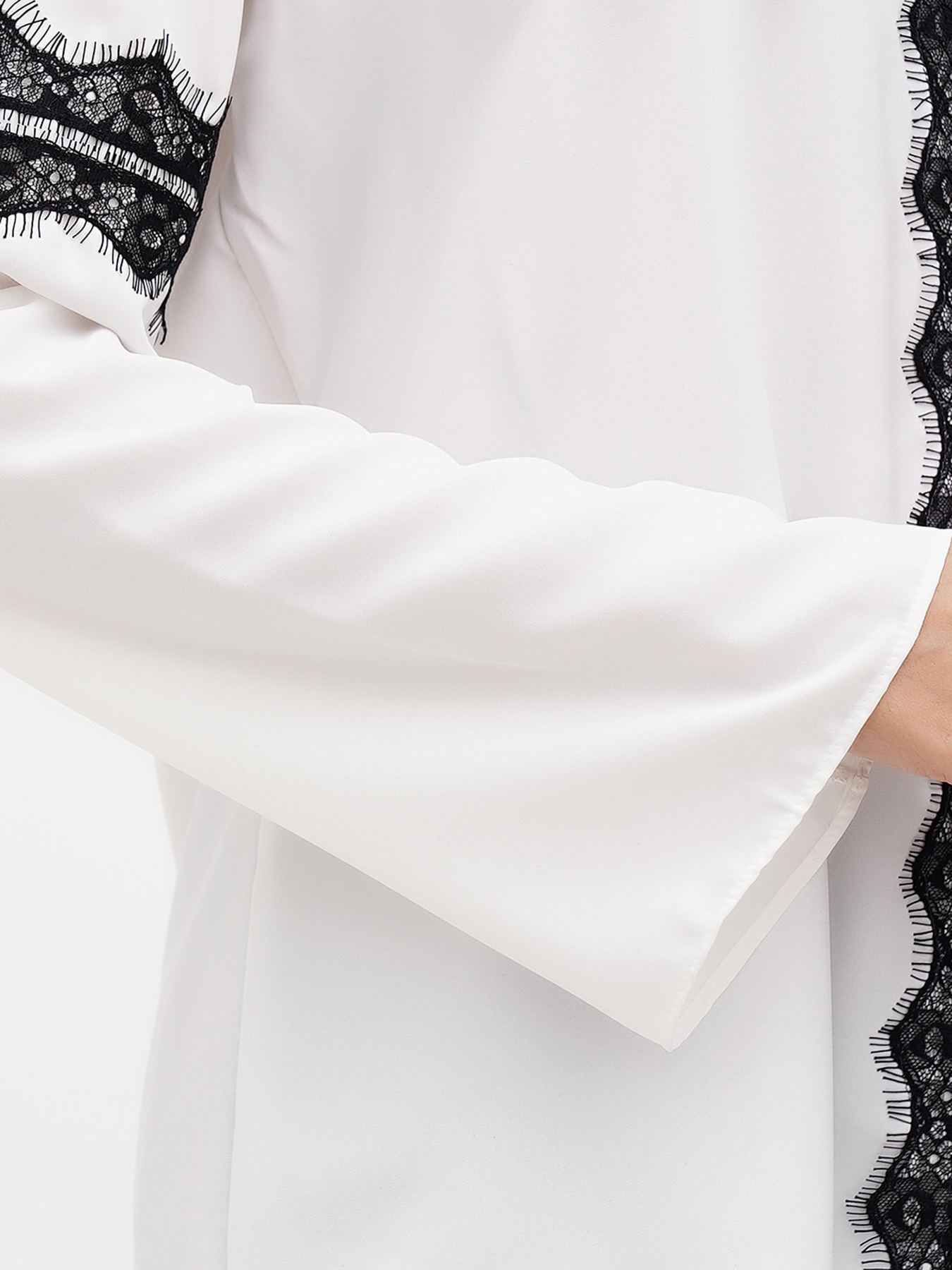 Блуза Sassofono модель A272-SF-2027_молочный Фото