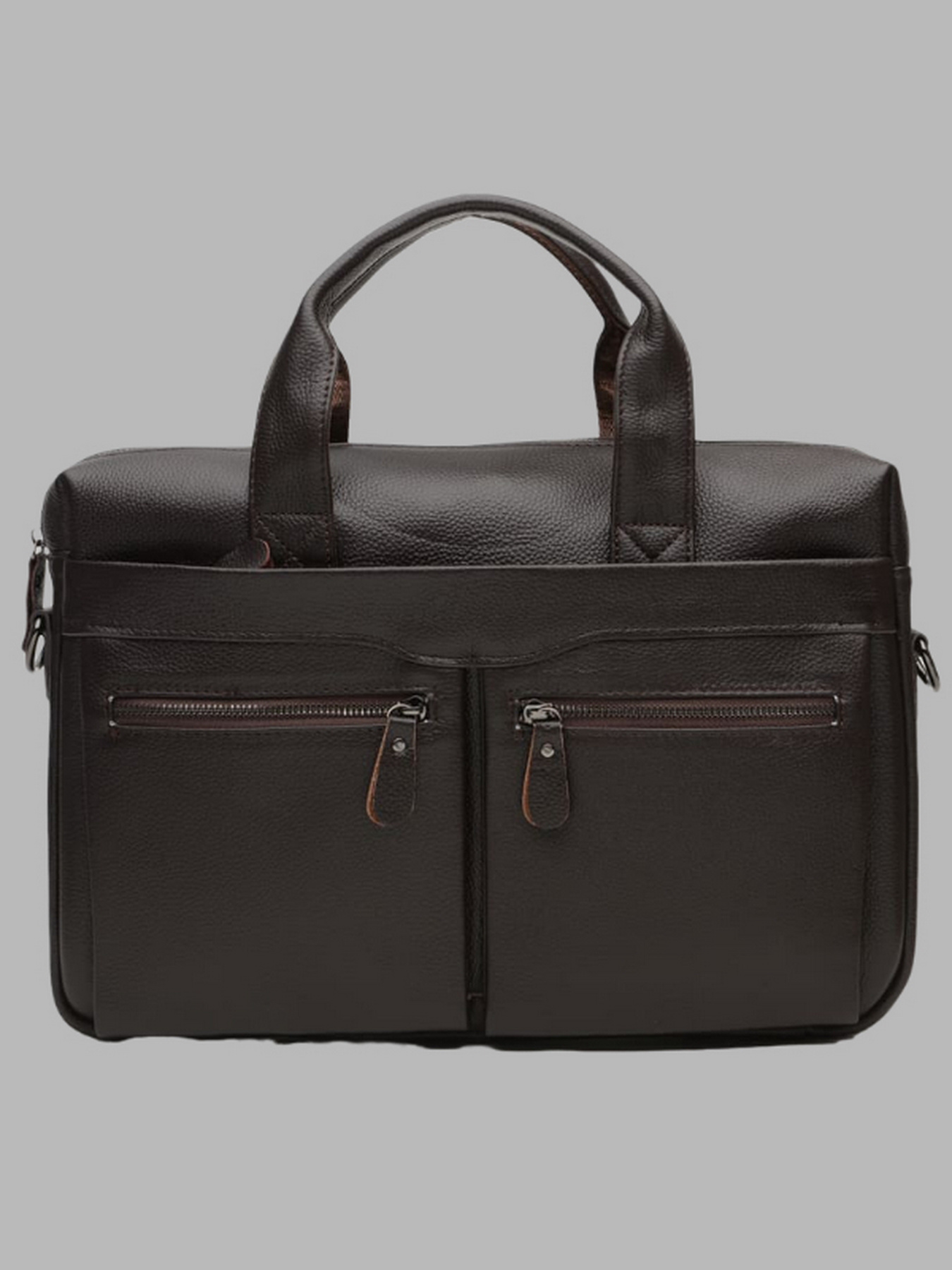 Портфель Borsa Leather модель K18612-brown Фото