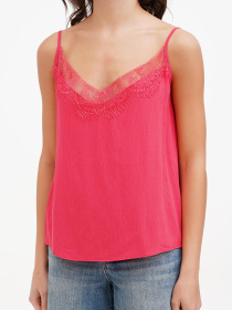 Майка Sassofono модель A272-SF-2028_фуксия Майка Sassofono модель A272-SF-2028_фуксия Фото