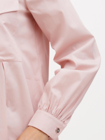 Рубашка Sassofono модель A272-SF-2067_пудра Фото