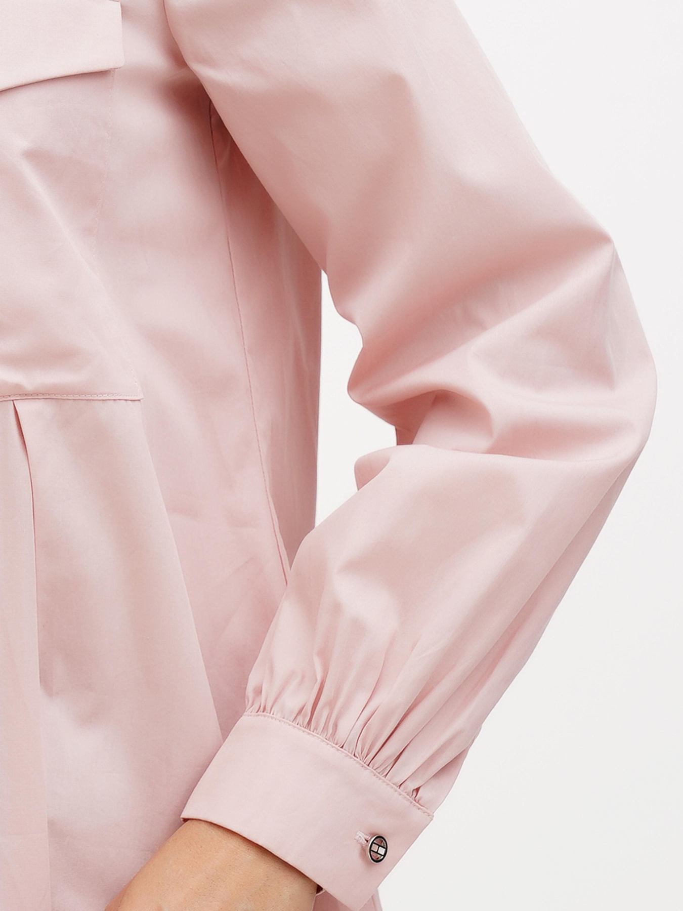 Сорочка повсякденна Sassofono модель A272-SF-2067_пудра Сорочка повсякденна Sassofono модель A272-SF-2067_пудра Фото