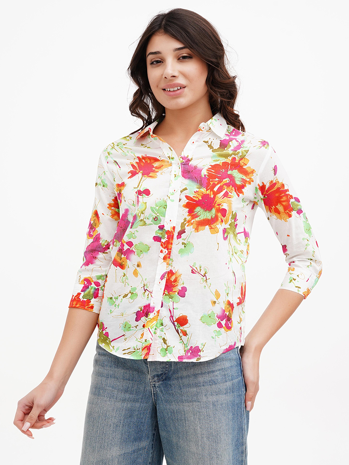 Рубашка повседневная Sassofono модель A272-SC-1773 Фото