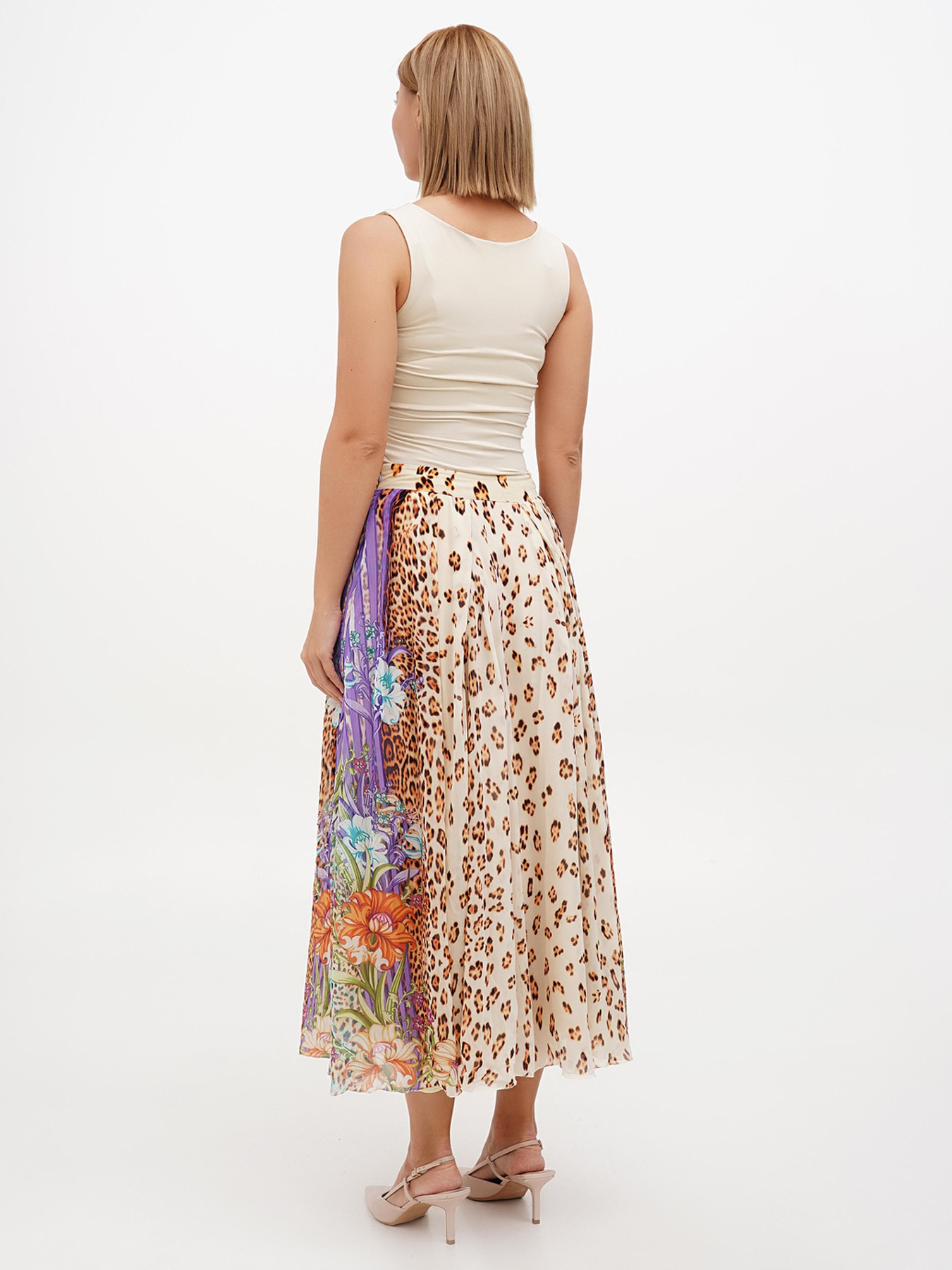 Спідниця міді Sassofono модель A272-SC-1760 Фото