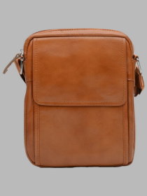Мессенджер Borsa Leather модель K15210-brown Фото