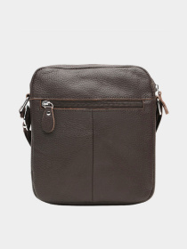 Мессенджер Borsa Leather модель K10082-brown Мессенджер Borsa Leather модель K10082-brown Фото
