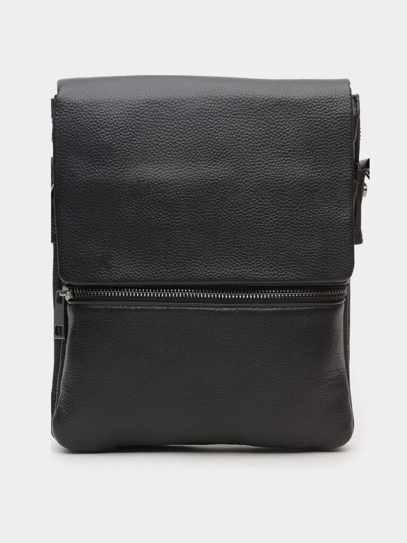 Мессенджер Borsa Leather модель K12056-black Фото