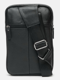 Повсякденний рюкзак Borsa Leather модель k18696-black Повсякденний рюкзак Borsa Leather модель k18696-black Фото