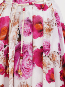 Спідниця міді Sassofono модель A272-SC-1781_фуксия Фото