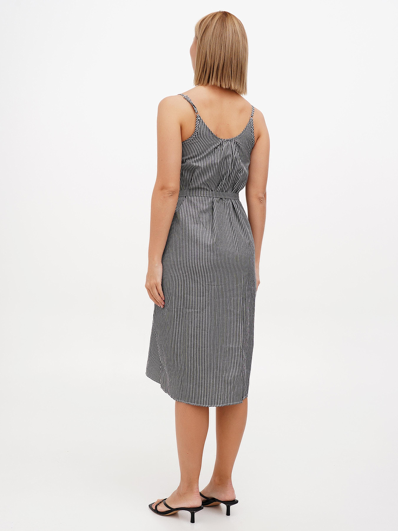 Сарафан Sassofono модель A272-SC-1858_чёрный Фото