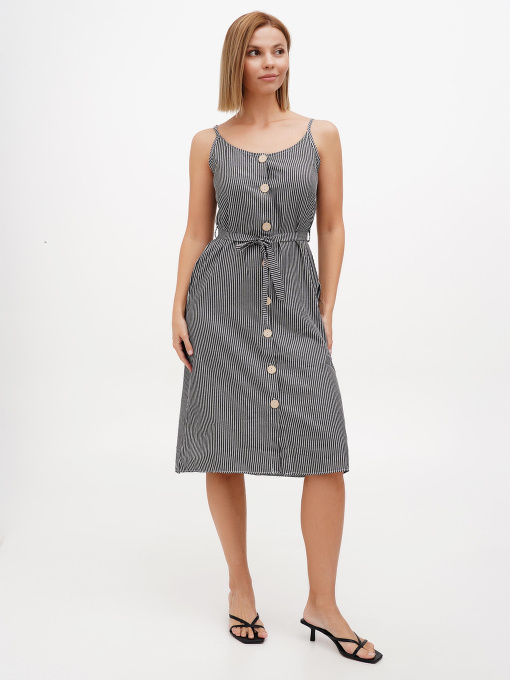 Сарафан Sassofono модель A272-SC-1858_чёрный Фото