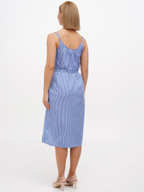 Сарафан Sassofono модель A272-SC-1858_голубой Фото
