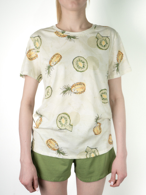 Пижама женская №1553/1, fruits mix модель 12001 Фото