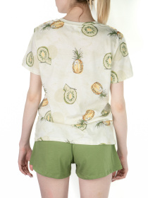 Пижама женская №1553/1, fruits mix модель 12001 Пижама женская №1553/1, fruits mix модель 12001 Фото