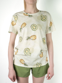 Пижама женская №1553/1, fruits mix модель 12001 Пижама женская №1553/1, fruits mix модель 12001 Фото