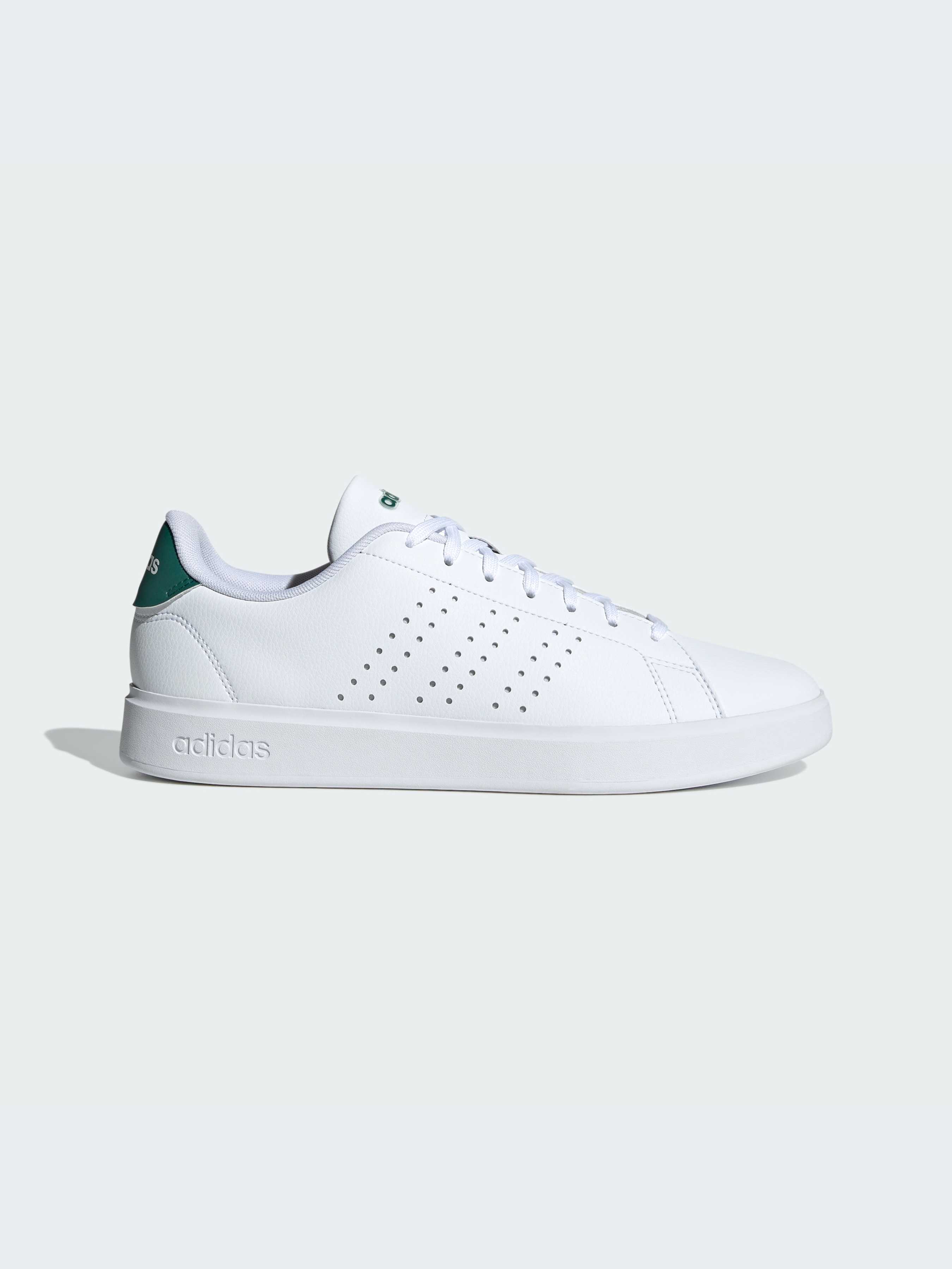 Чоловічі Кеди низькі adidas Advantage (IG9166) колір білий, матеріал синтетична шкіра