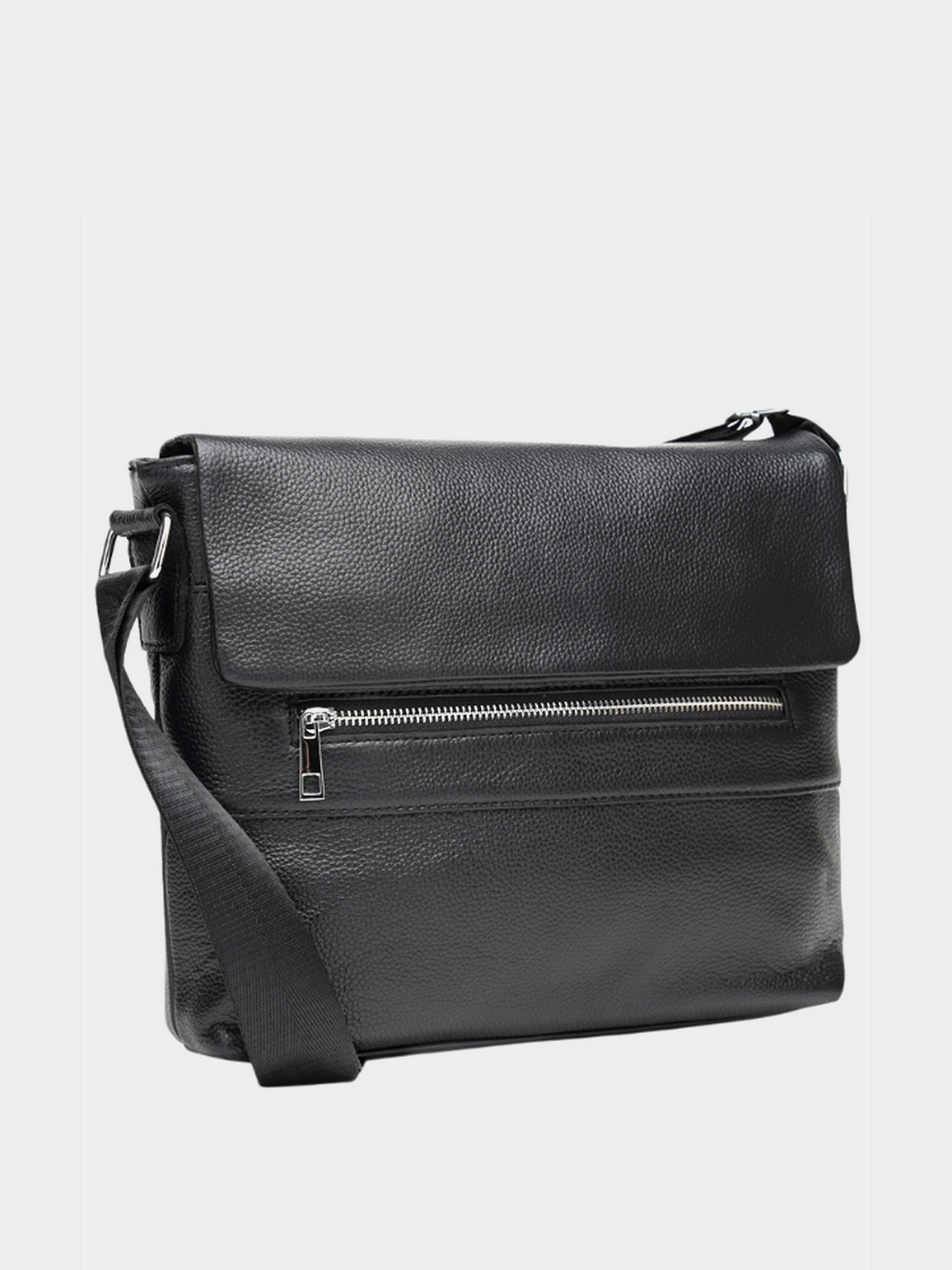 Мессенджер Borsa Leather модель K13530-black Фото
