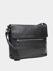 Мессенджер Borsa Leather модель K13530-black Фото