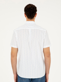 Рубашка US Polo модель G081SZ004.000.1838497.VR003 Фото