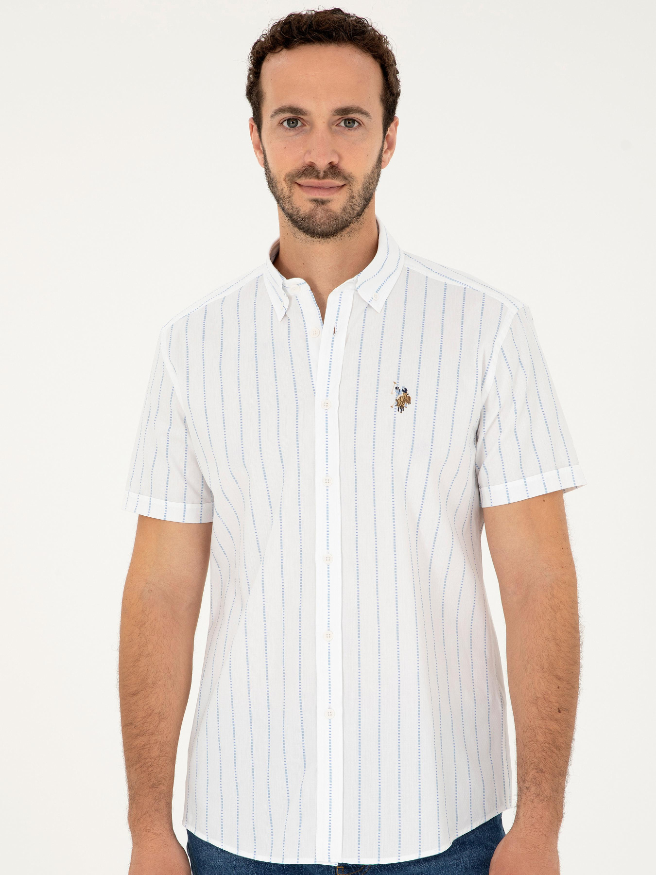 Сорочка повсякденна US Polo модель G081SZ004.000.1838497.VR003 Сорочка повсякденна US Polo модель G081SZ004.000.1838497.VR003 Фото