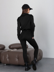 Комбінезон ISSA Plus модель 14413_черный Комбінезон ISSA Plus модель 14413_черный Фото